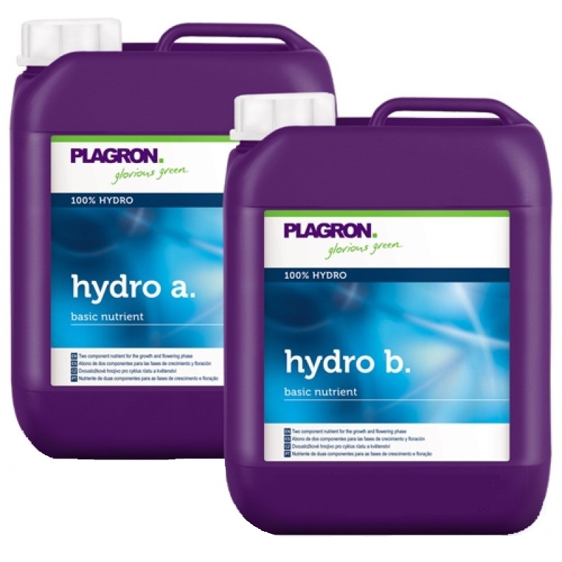 Plagron Hydro A+B 10 л удобрение для гидропонных растворов / 10 л