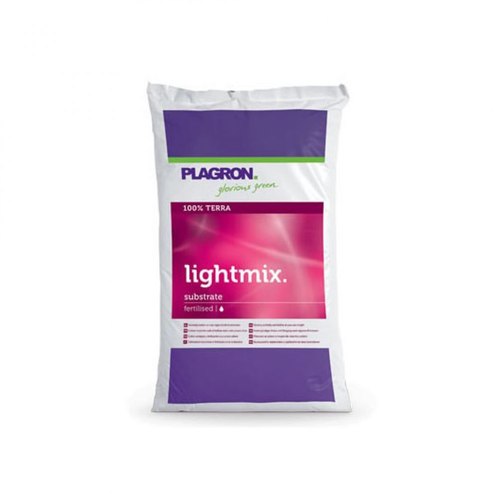 Plagron Light Mix 25 л готовый почвогрунт 50 л