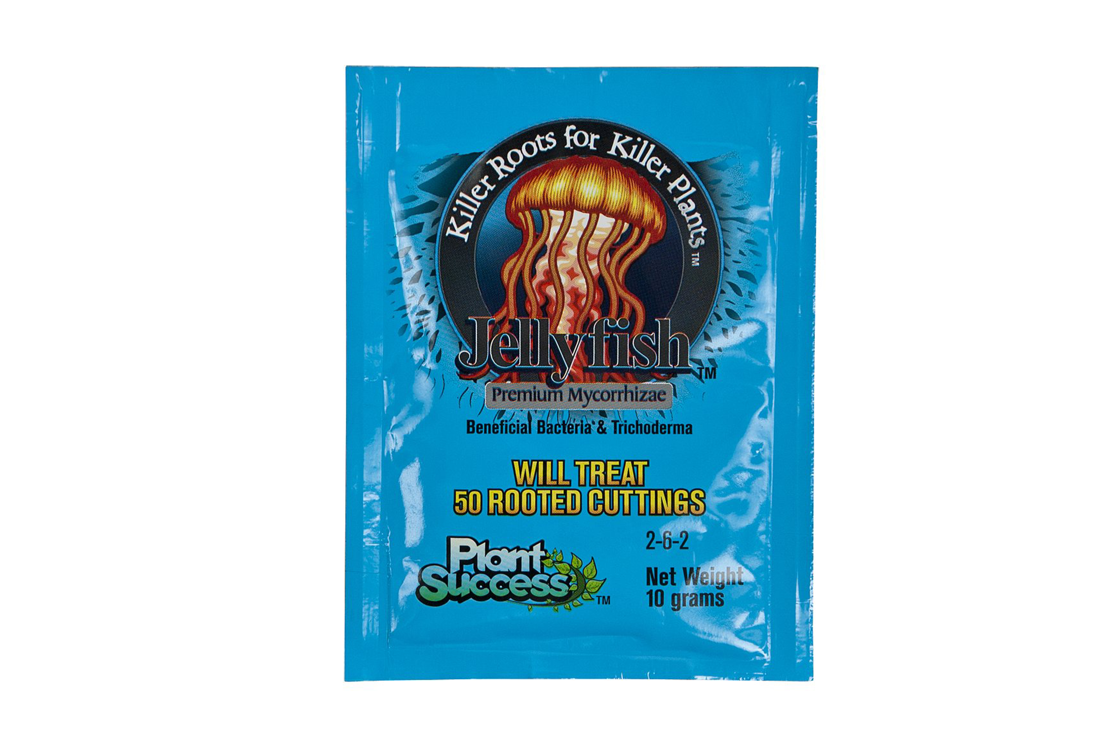 Микориза Jellyfish Premium 10 гр смесь микоризы, полезных бактерий, водорослей, гуминовых кислот и витамина В1 10 гр