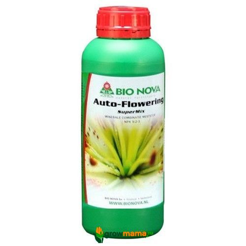 BioNova AutoFlowering Supermix 1 л удобрение для быстрорастущих растений 1 л