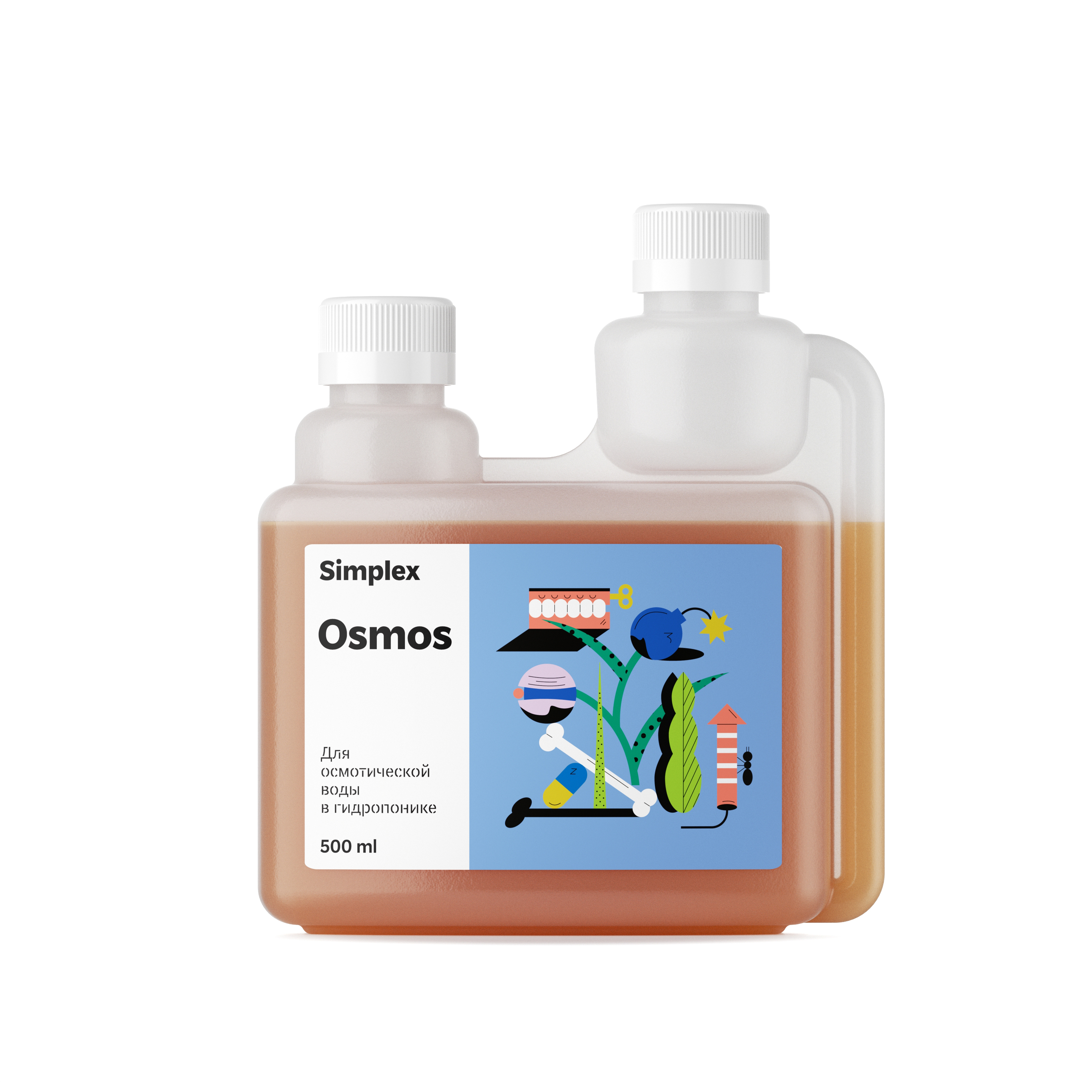 Simplex Osmos 500 мл добавка для воды, очищенной методом обратного осмоса 500 мл