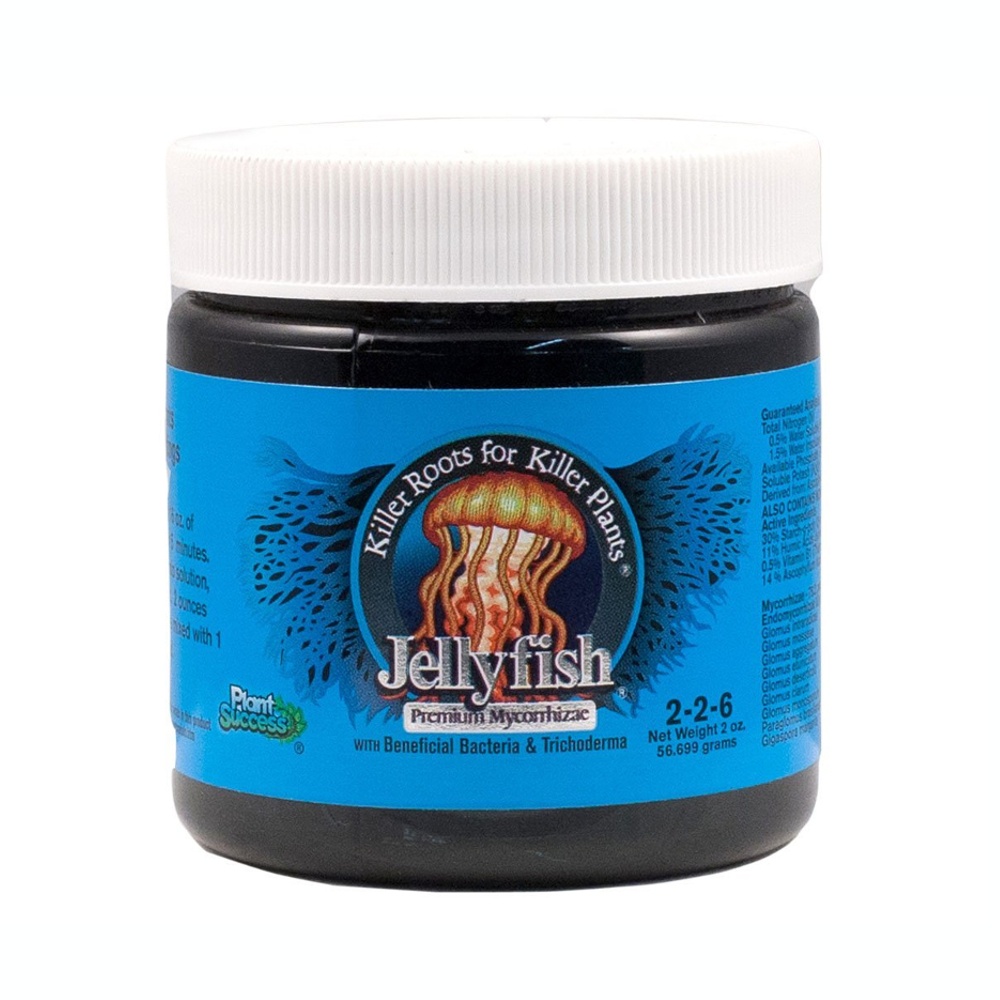 Микориза Jellyfish Premium 56,7 гр смесь микоризы, полезных бактерий, водорослей, гуминовых кислот и витамина В1 56,7 гр