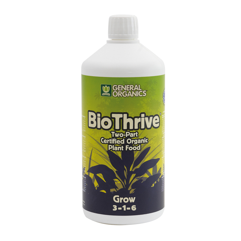 General Organics BioThrive Grow 1 л органическое удобрение на стадию роста 1 л