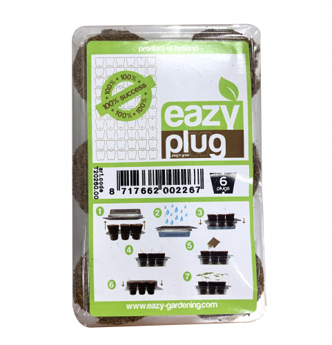 Easy Plug 6 субстрат для выращивания в кассете 6 ячеек