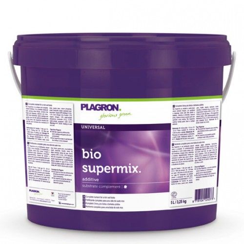 Plagron Bio Supermix 5 л супер-микс витаминов, гуано и гумуса 5 л