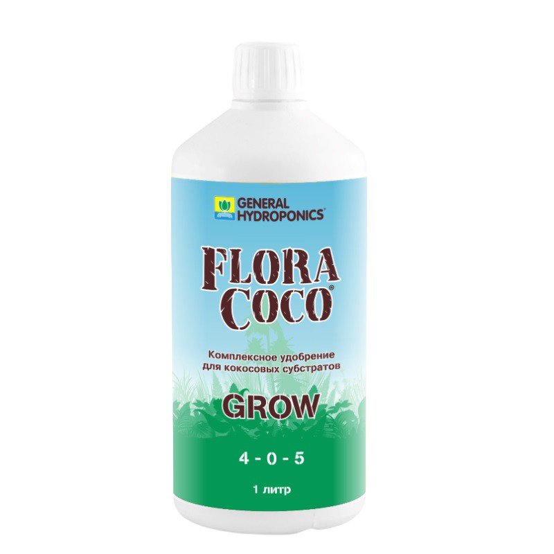 GHE Flora Coco Grow 500 мл удобрение на стадию роста для кокосовых субстратов 0,5 л