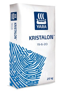 YARA Kristalon 19.6.20 +3  1 кг водорастворимое удобрение 19.6.20+3 1 кг