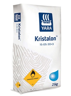 YARA Kristalon 15.5.30+3 1 кг водорастворимое удобрение 15.5.30+3 1 кг