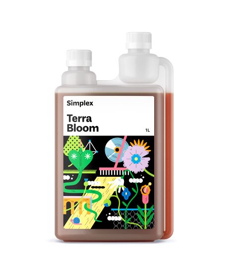 Simplex Terra Bloom 1 л удобрение для земли на стадию цветения 1 л