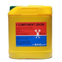 BAC 1 Component Soil Grow 5 л удобрение на стадию роста 5 л