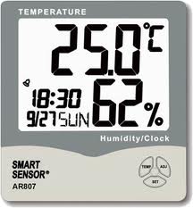 AR867 термометр с функцией измерения влажности воздуха