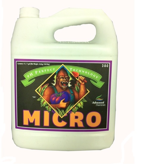 Advanced Nutrients Micro 4 л удобрение трехкомпонентной серии 4 л