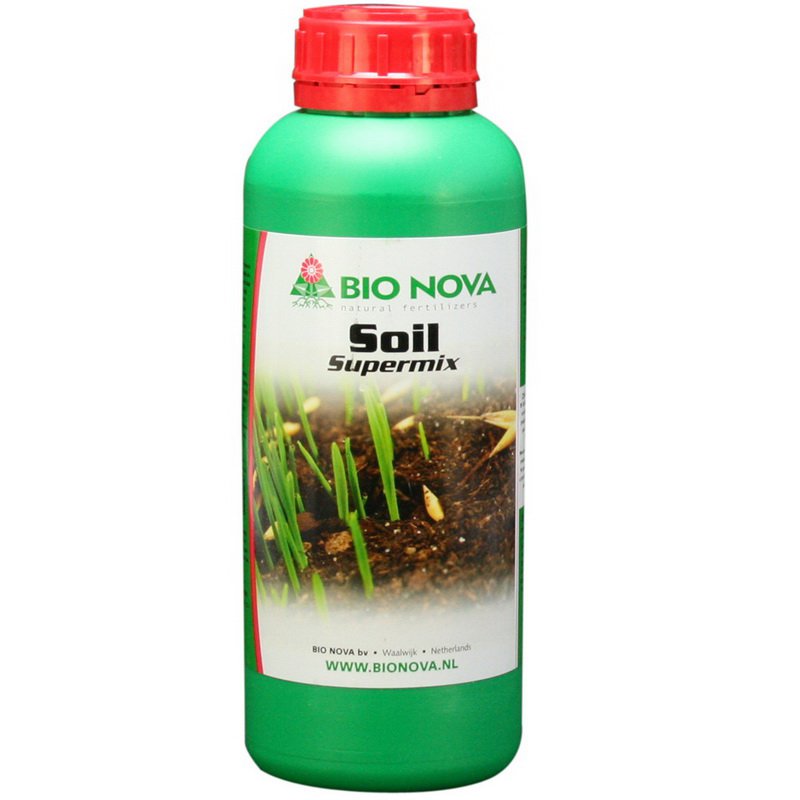 BioNova Soil Supermix 1 л органо-минеральное удобрение для земли 1 л