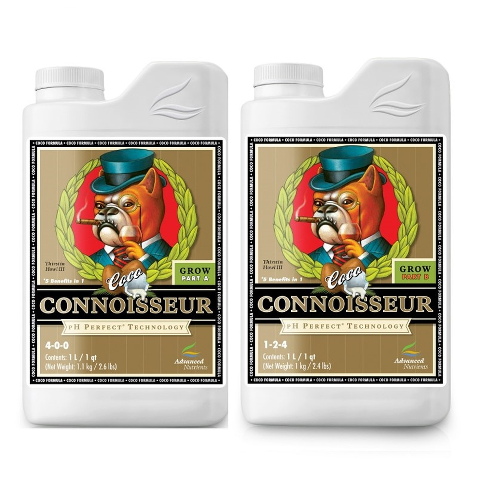 Advanced Nutrients Connoisseur Coco Grow A&B 1 л удобрение для кокоса на рост 1 л