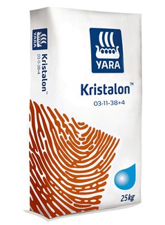 YARA Kristalon 3.11.38+4 1 кг водорастворимое удобрение 3.11.38+4 1 кг