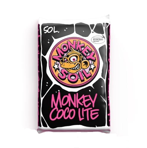 Monkey Soil Coco Lite 50 л кокосовый субстрат с перлитом