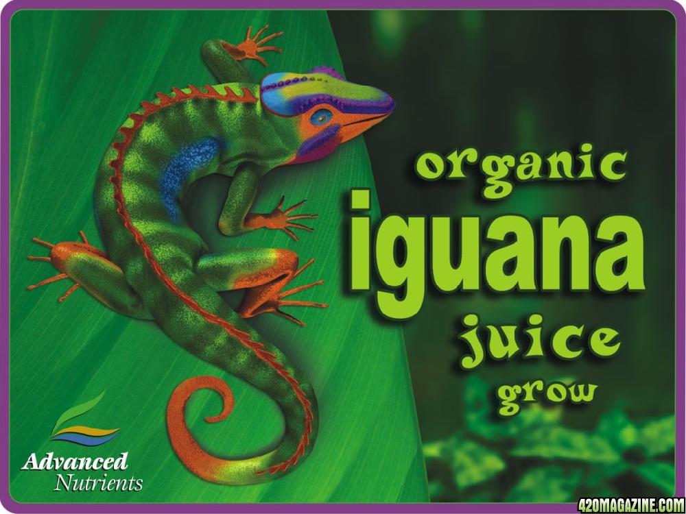 Advanced Nutrients Iguana Juice Grow 1 л органическое удобрение на стадию роста 1 л