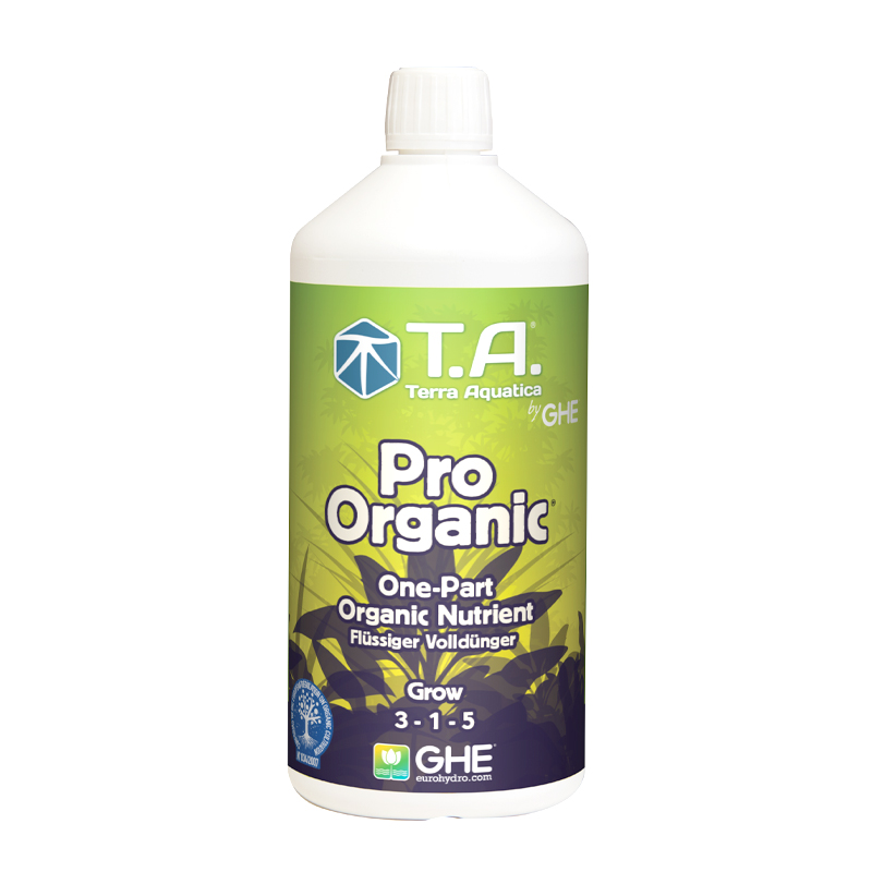 T.A. Pro Organic Grow 1 л органическое удобрение на стадию вегетации 1 л