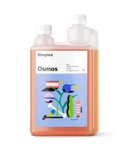 Simplex Osmos 1 л добавка для воды, очищенной методом обратного осмоса 1 л