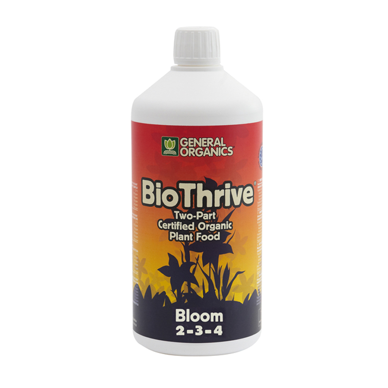 General Organics BioThrive Bloom 1 л органическое удобрение на стадию цветения 1 л