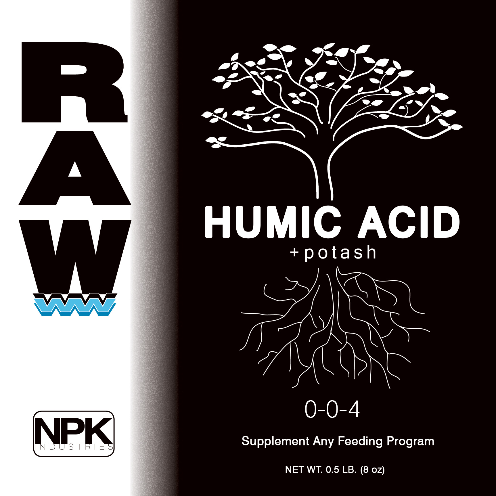 RAW Humic Acid 100 г чистые гуминовые кислоты 100 г