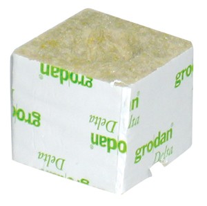Кубик GRODAN (малый) кубик минераловатный 75х75х65