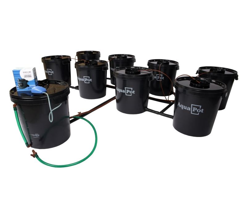 AquaPot XL 8 система выращивания на 8 растений