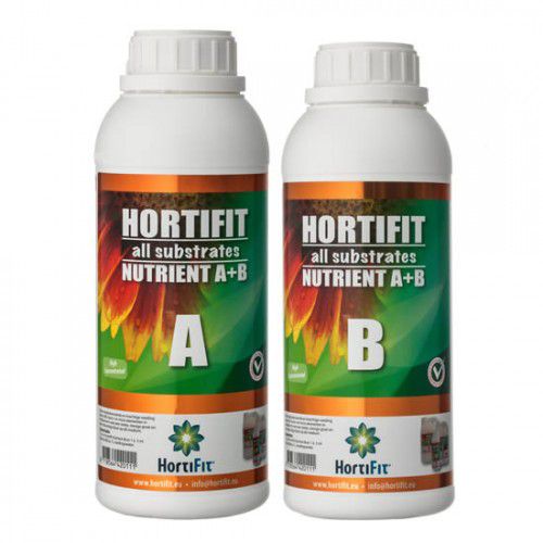 Hortifit All Substrates A&B 1 л двухкомпонентное удобрение 1 л