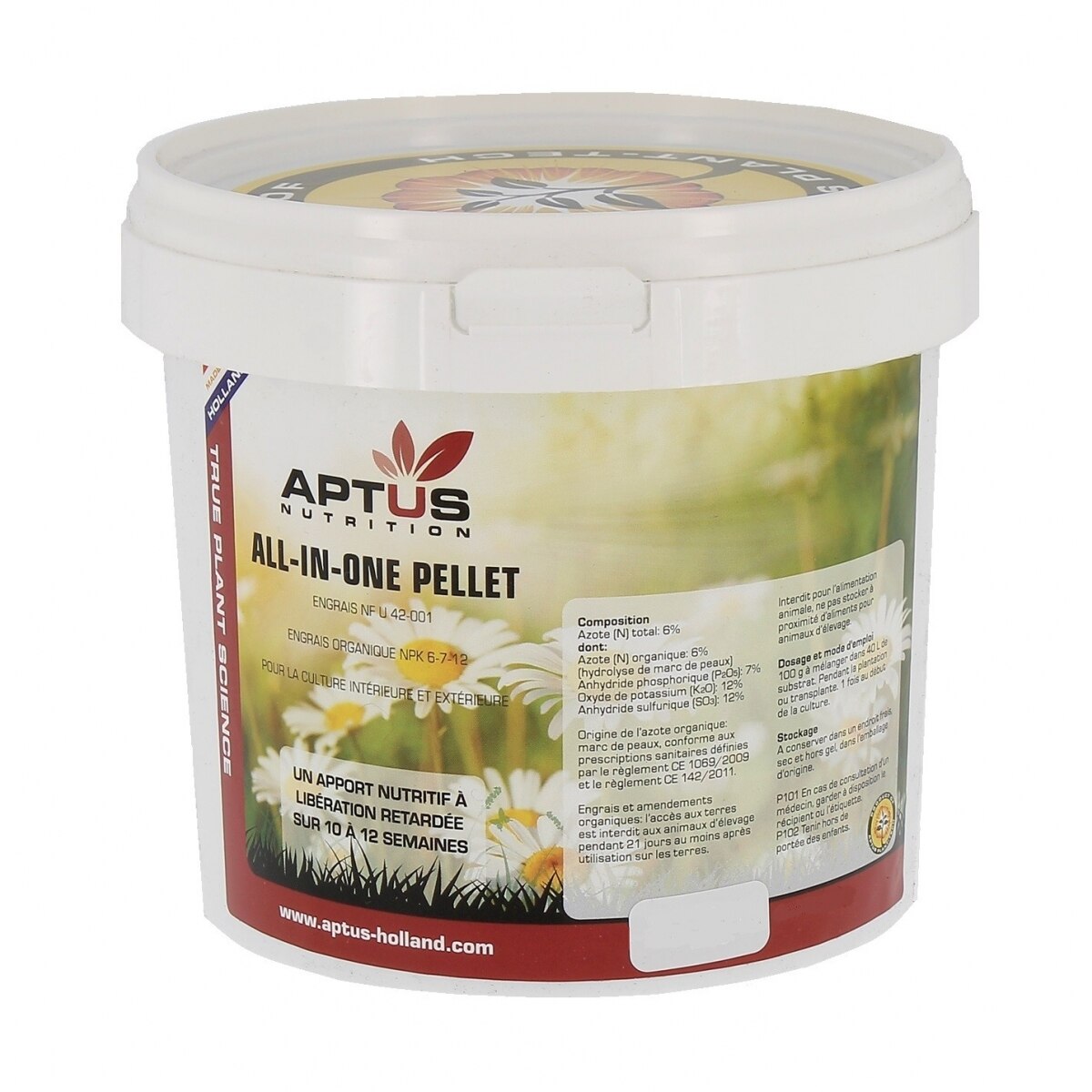 Aptus All-in-One Pellet 1 кг удобрение длительного действия 100 кг