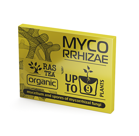 RasTea Organic микориза для цветов микориза для растений 9 гранул