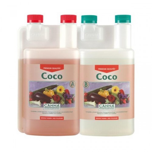 Canna Coco A+B 1 л удобрение для кокосового субстрата 1 л