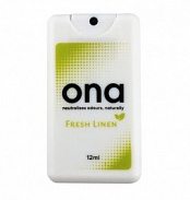 ONA Spray Card Fresh Linen 12 мл спрей-нейтрализатор запаха 12 мл