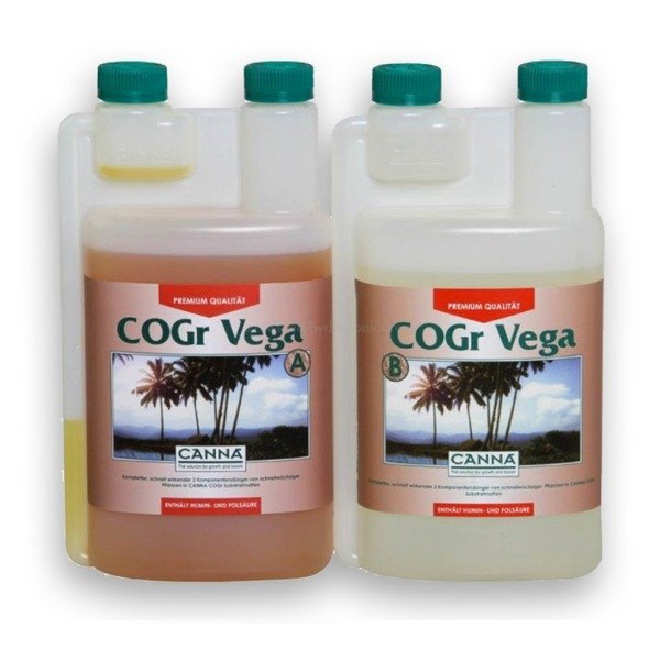 Canna Cogr Vega A+B 1 л удобрения для кокоса на стадию роста 1 л